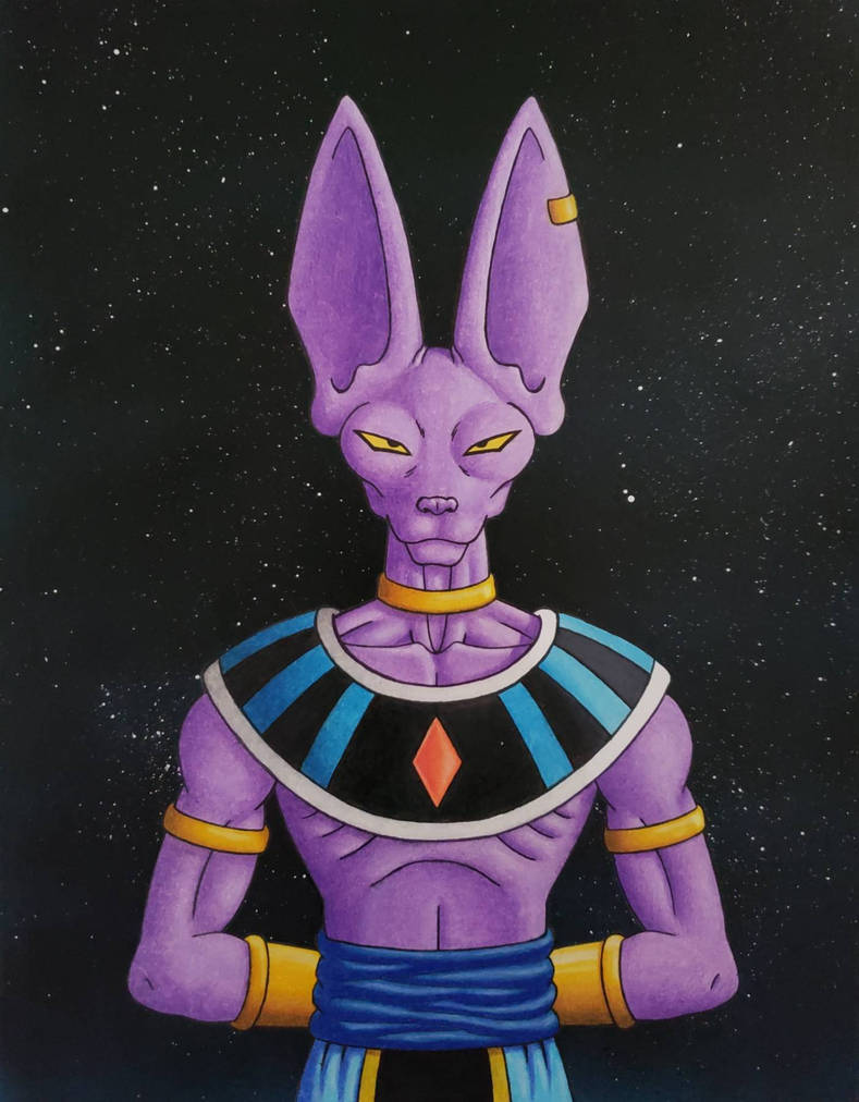 Beerus First Design Beerus the Destroyer by MetalHa1ide on DeviantArt