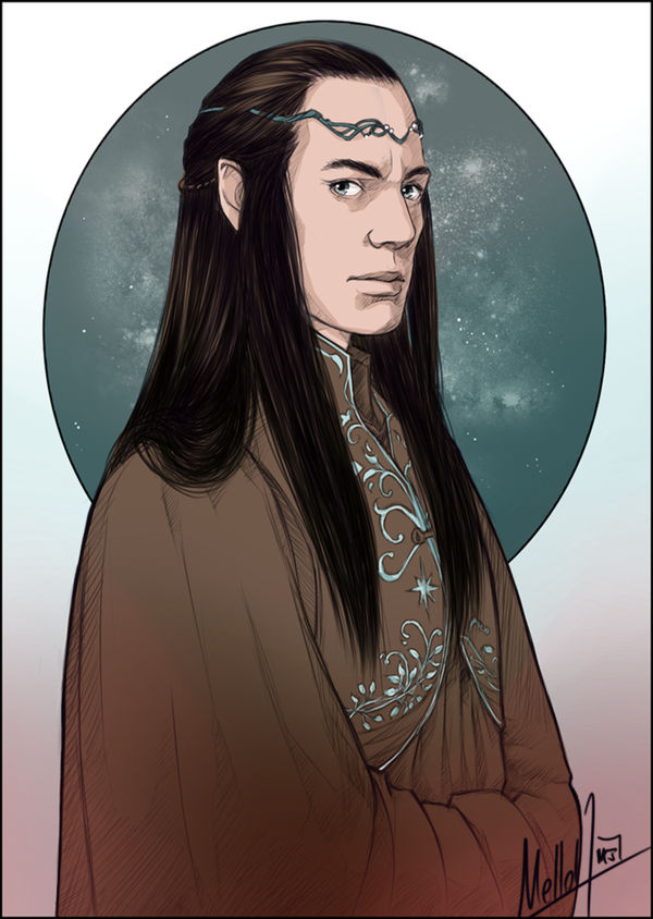 Elron Repaint Lord Elrond by MellorianJ on DeviantArt