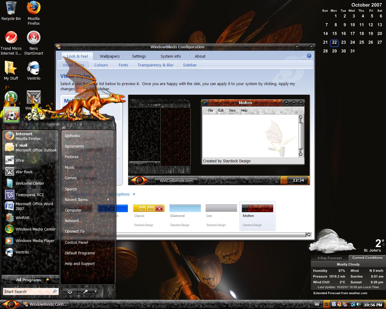 October 2007 Desktop