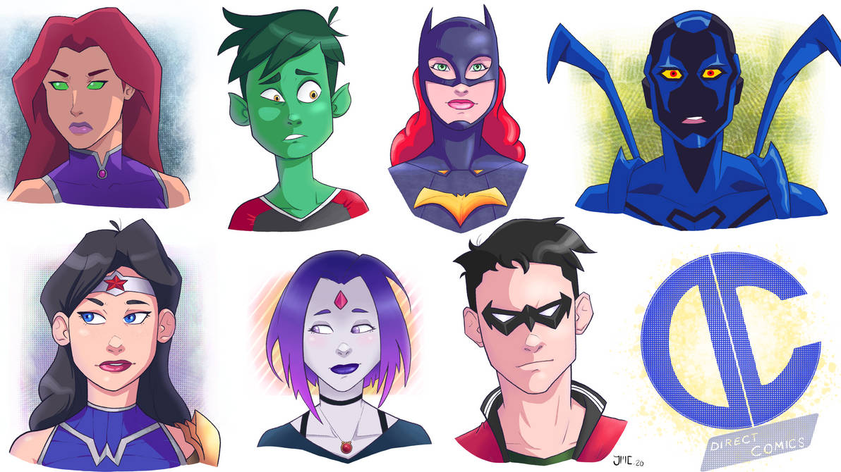 Random Dc Character DC characters by jam-bad on DeviantArt