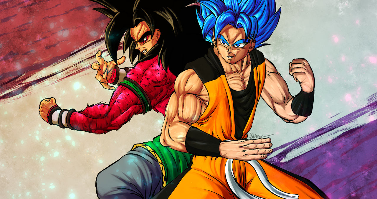 Quem é mais forte Goku Super Saiyajin 4 ou Goku Super Saiyajin Blue?