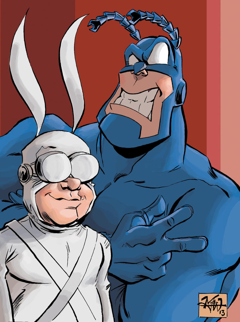 The Tick and Arthur sketch