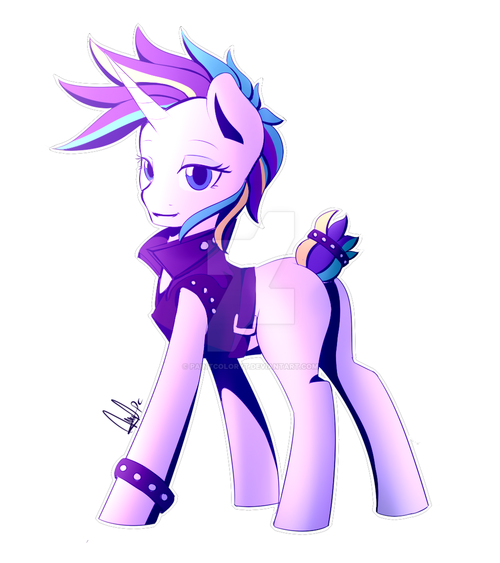 Punk Rarity Screencap punk rarity by PaintColorYT on DeviantArt