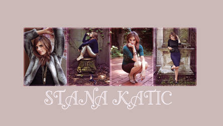 Stana Katic Wallpaper