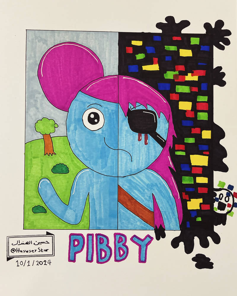 Pibby glitch by HuswserStar on DeviantArt
