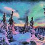 Sunrise of Lapland