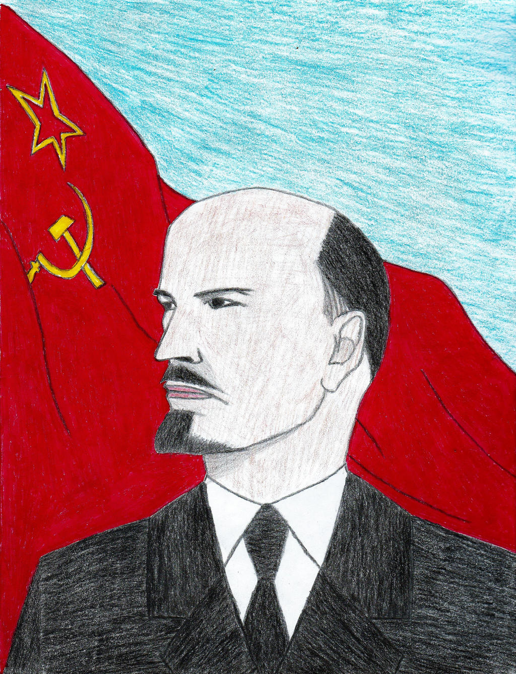 Lenin Rajz Vladimir Lenin by RedRonald1949 on DeviantArt