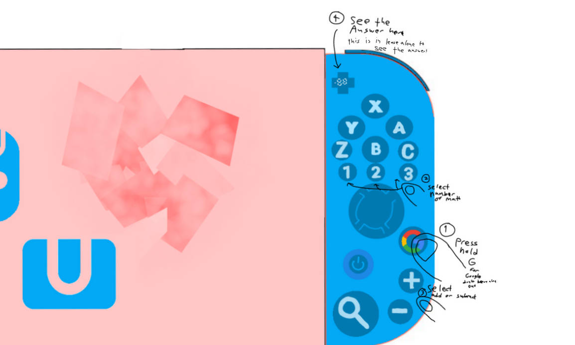 Nintendo Switch U in math buttons in Tutorial by RehaanRashid on DeviantArt