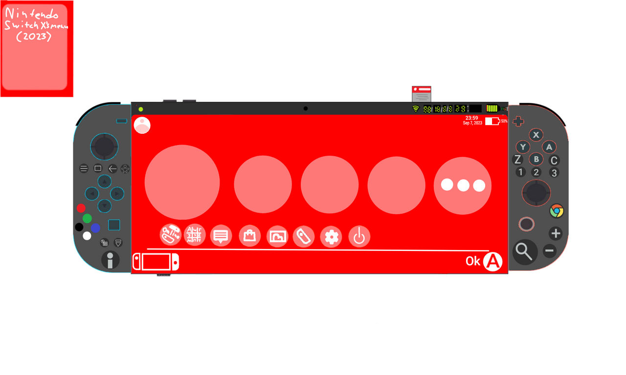 Nintendo Switch X Menu by RehaanRashid on DeviantArt