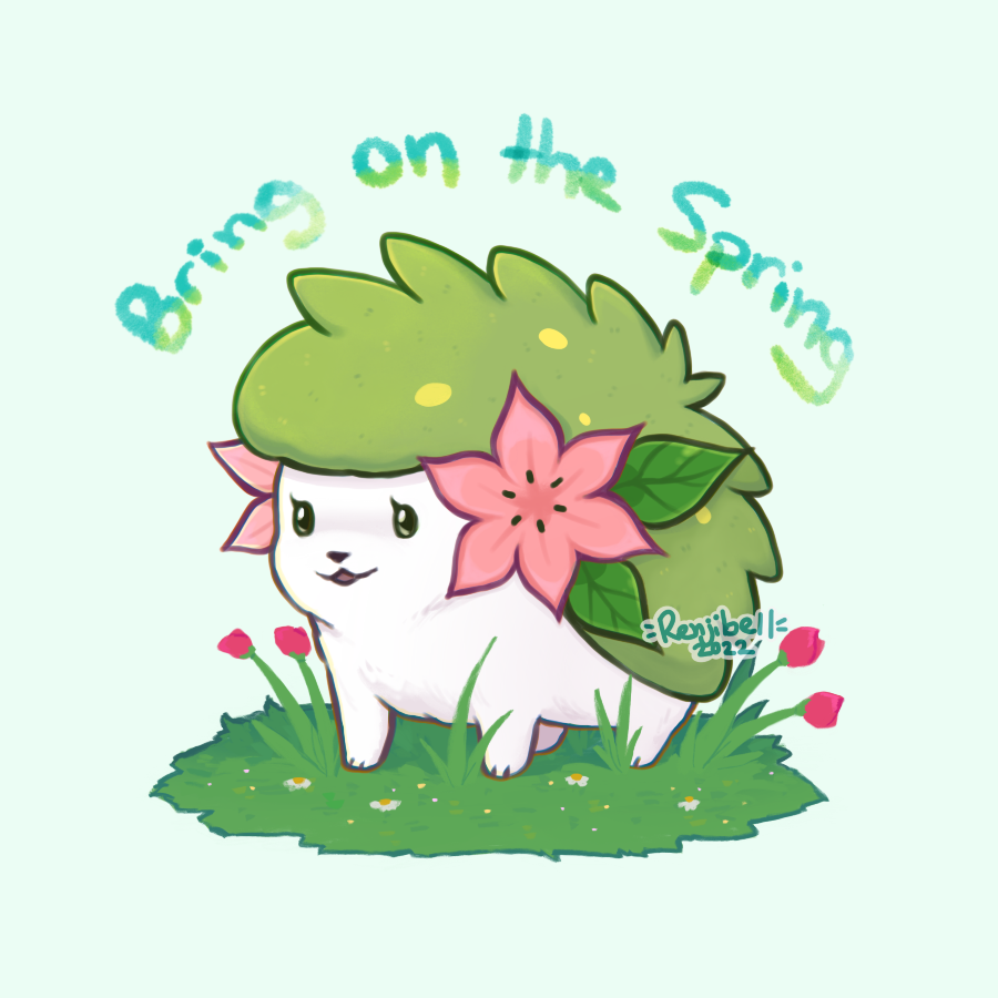 Bring on the Spring - Pokespring 2022 by C-ren on DeviantArt