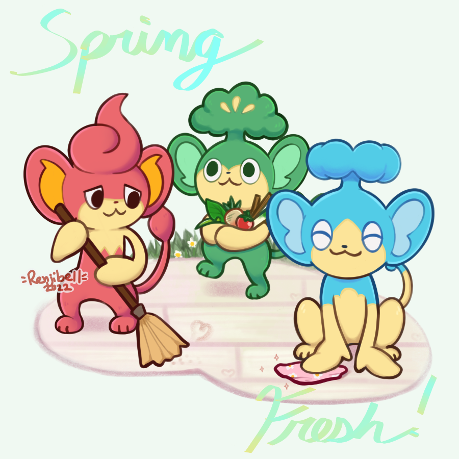 Spring Umber Pokemon Spring Fresh - Pokespring 2022 by C-ren on DeviantArt