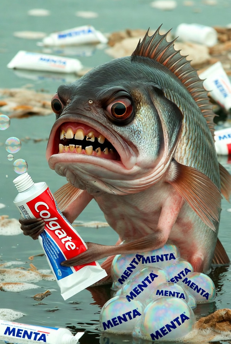 Colgate Fish Colgate fish mint by Tombstonepiledrive on DeviantArt