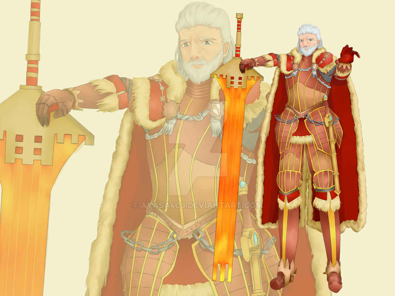 images Teostra Armor https www deviantart com ayasa4c3 art greatsword hunter teostra armor 831201174