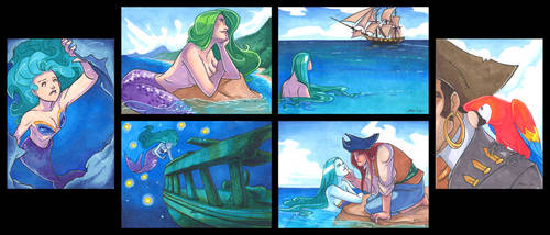 Island Dreams: Mermaids and Pirates