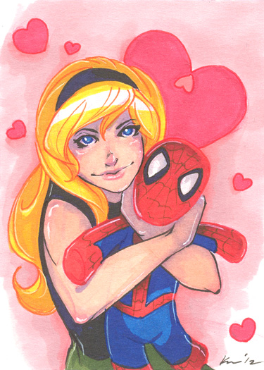 Gwen Loves Spidey