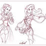 Disney Pirate Princesses I