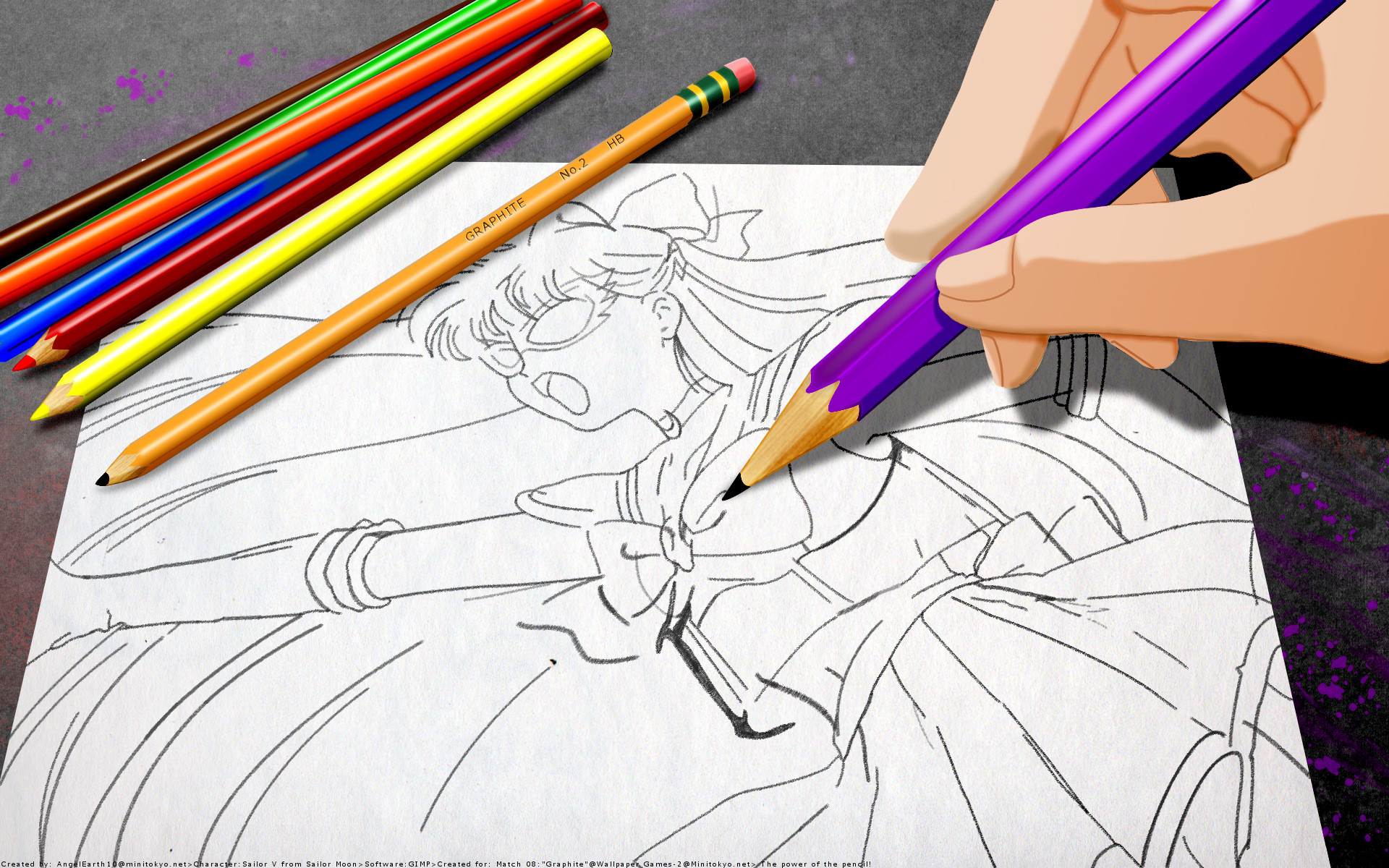 Graphite and Sailor V