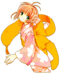 Manga: Happy Sakura Pink Kimono
