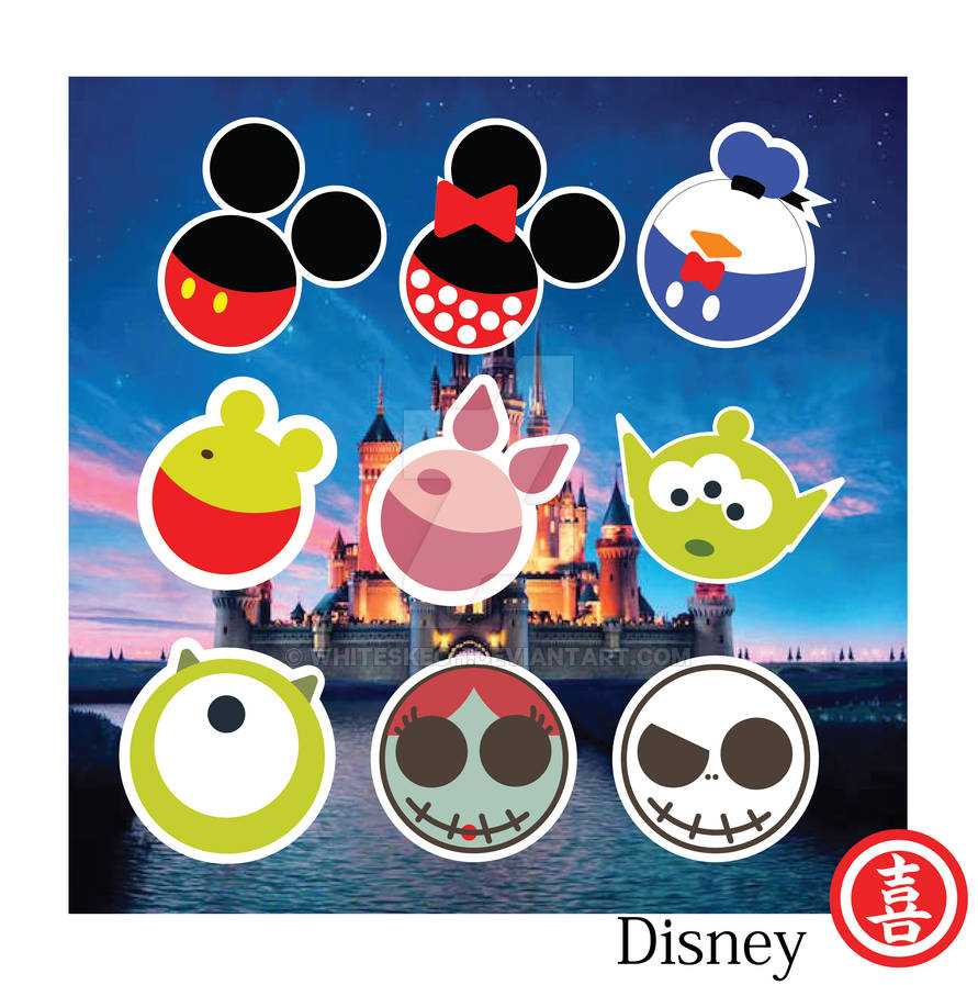 Disney Stikers by whiteskech on DeviantArt
