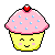 Cute Happy Cupcake Avatar