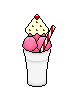 Ice Cream Soda Pixel Art