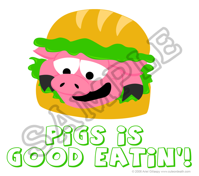 Good Eatin' T-Shirt Design