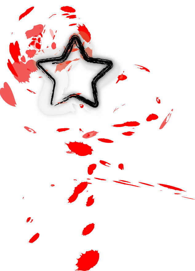 Splatter Star by ChrisSoulid on DeviantArt