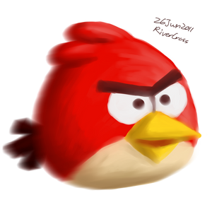 Red angry bird