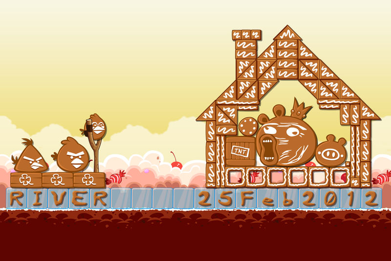 The Gingerbread Fight by RiverJvari on DeviantArt