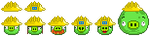 Yellow helmet pigs icon by RiverJvari