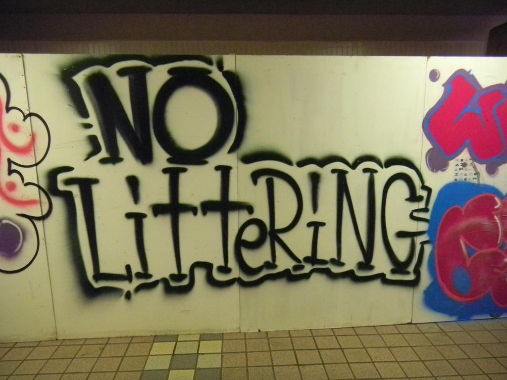 No Littering