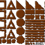 Chocolate blocks 2
