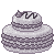 Black Sesame Cake type 2 50x50 icon