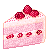 Piece Of Raspberry Cake 50x50 icon by RiverKpocc