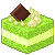 Green Pastry Cake 50x50 icon