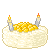 Mango Cake Type 7 with candles 50x50 icon