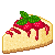 Piece of Strawberry Cheese Cake 50x50 icon by RiverKpocc