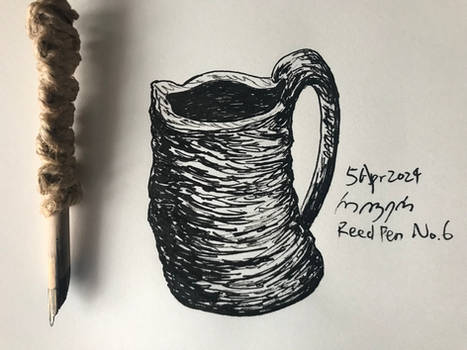 Viking horn mug