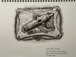 Relief on Monument to the Men of HMS Calcutta