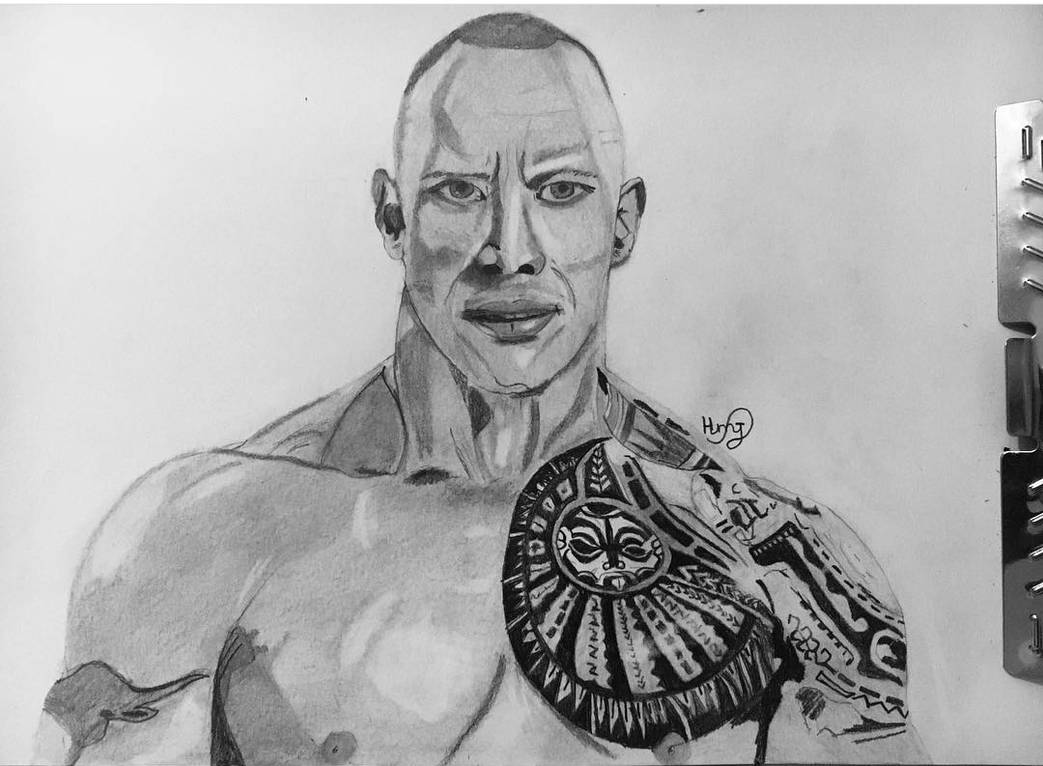 dwayne johnson by heidimariedane on DeviantArt