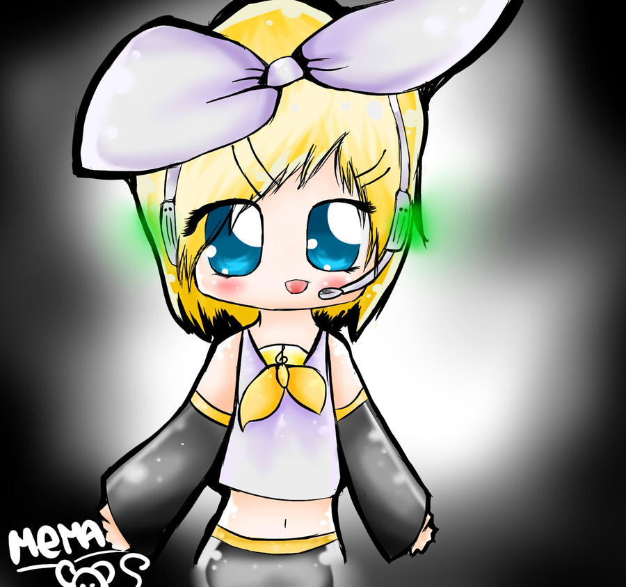 Chilibi Rin Rin Kagamine Chibi:3 by AlmendraCatalina99 on DeviantArt