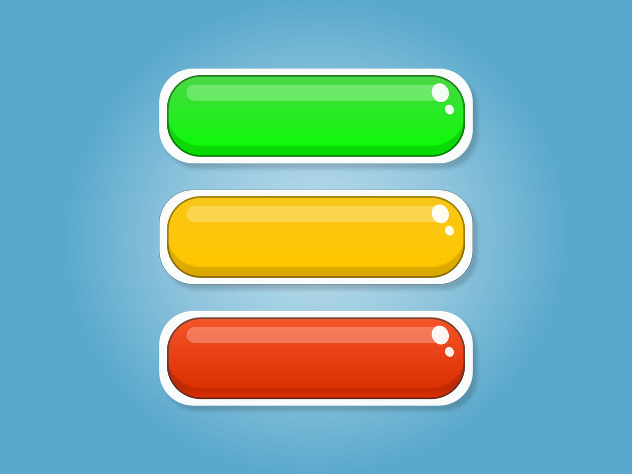 Mobile Game Button Design by rovivoart on DeviantArt