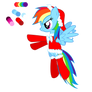 Rainbow Dash Xmas