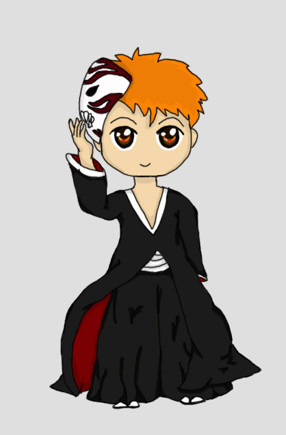 Ichigo Kurosaki chibified.