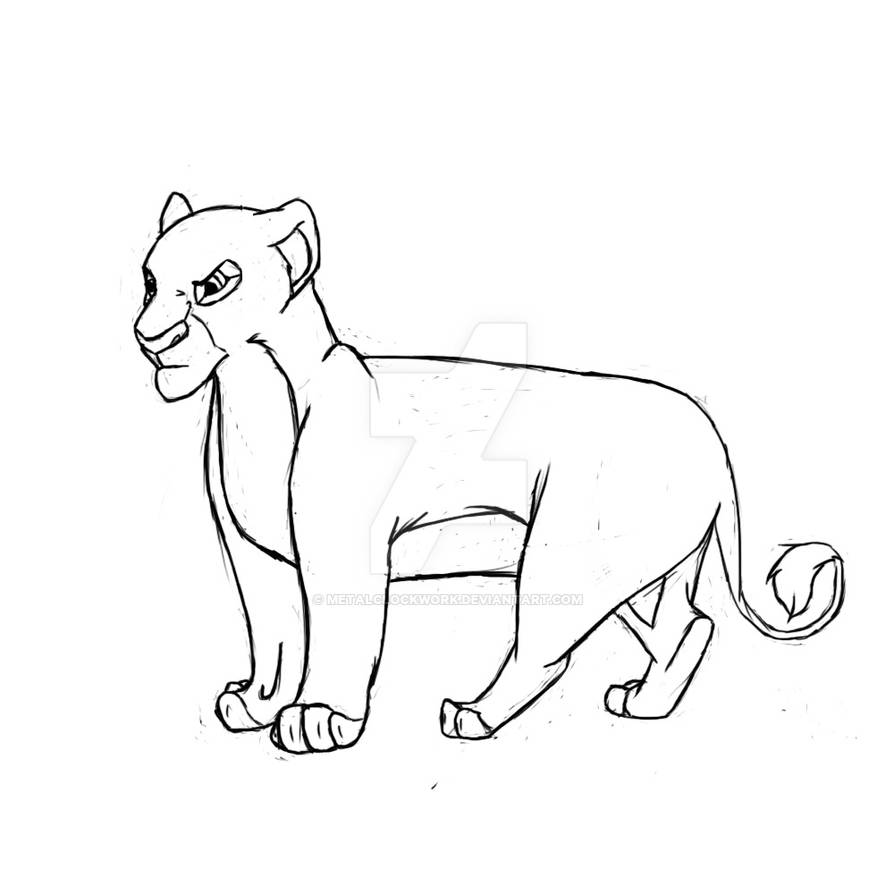 Lioness Lines by MetalClockwork on DeviantArt