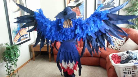 Honchkrow Finished Cosplay (Back)