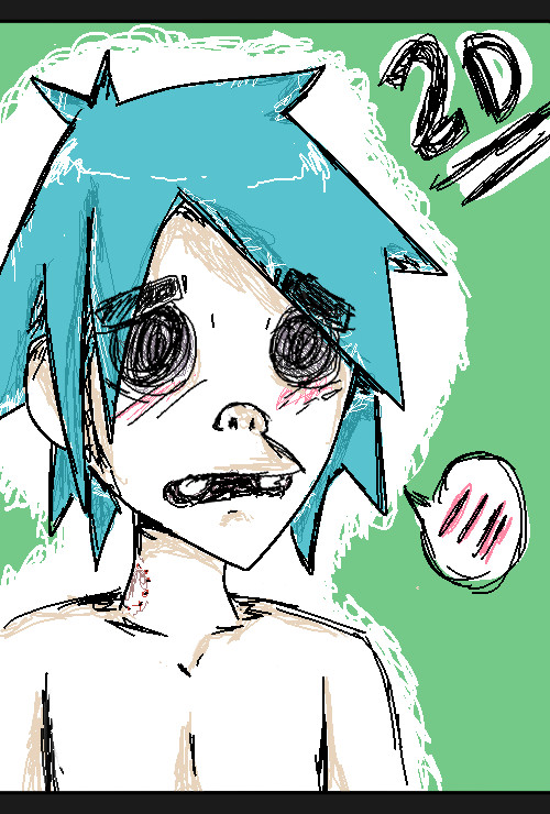 2D -Gorillaz-