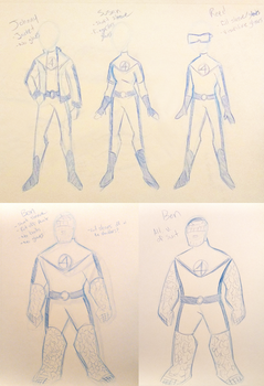 Fantastic Four Costume Concepts