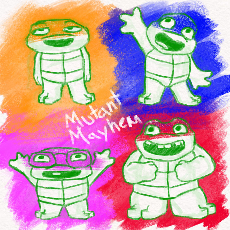 TMayNT 2024 Day 04: Baby Turtles by TMNT-Raph-fan on DeviantArt