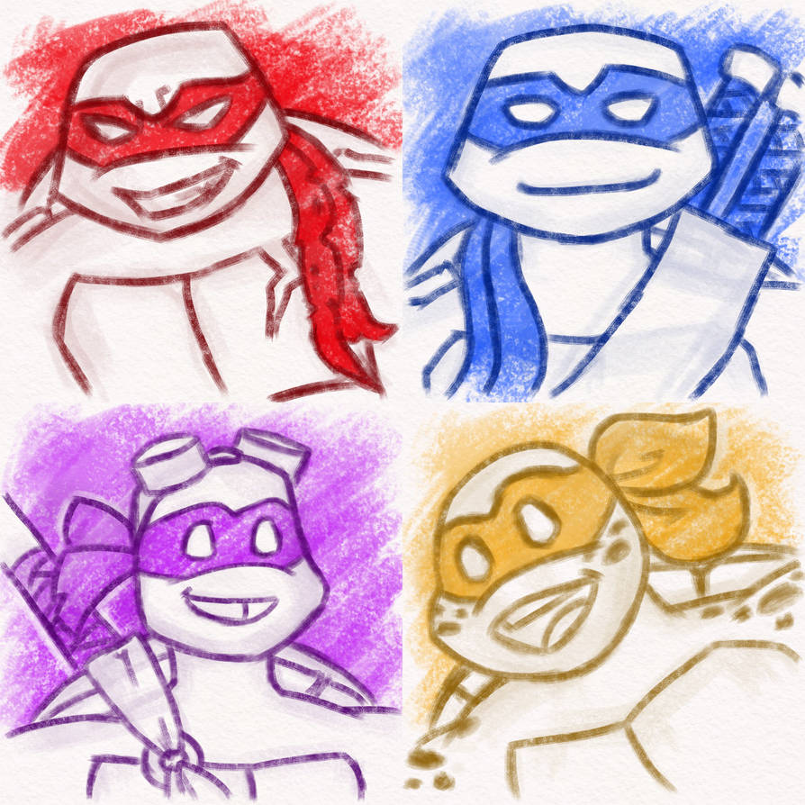 TMayNT 2024 Day 31: Turtles in my Style by TMNT-Raph-fan on DeviantArt